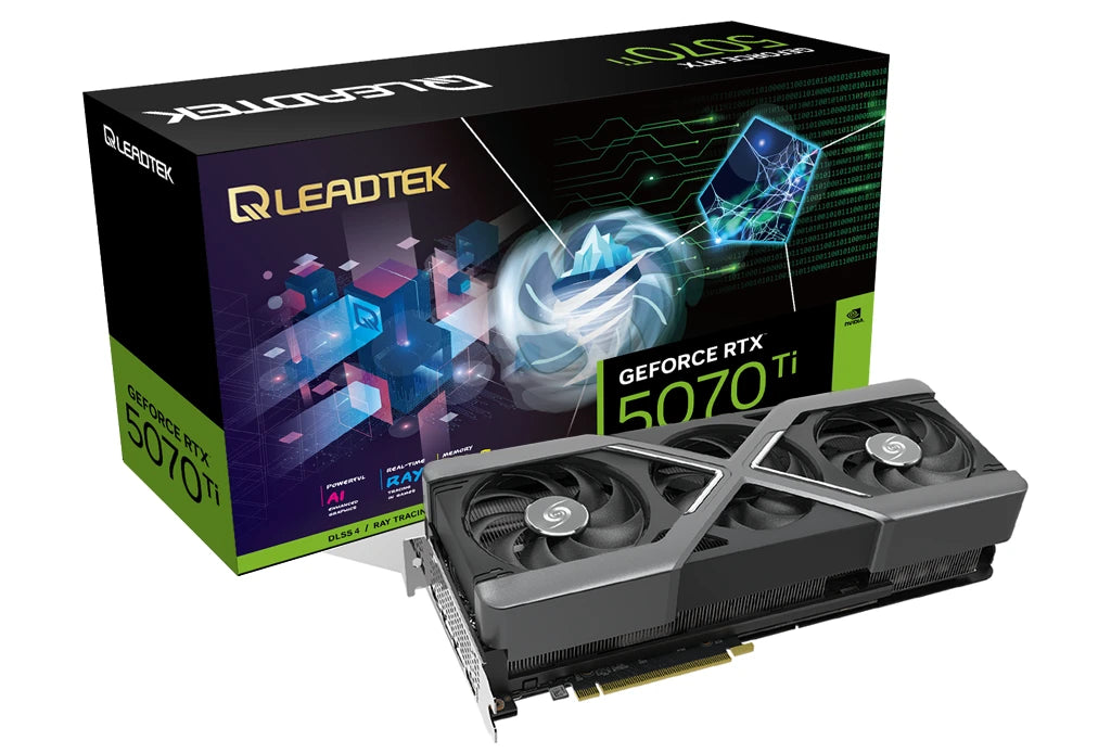 כרטיס מסך Leadtek WinFast Hurricane GeForce RTX 5070 Ti 16G