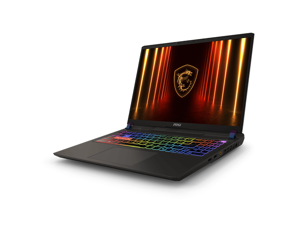 מחשב נייד MSI Vector 16 HX AI A2XWIG 16" Ultra 9 275HX/32G/RTX5080/1T/DOS/2Y