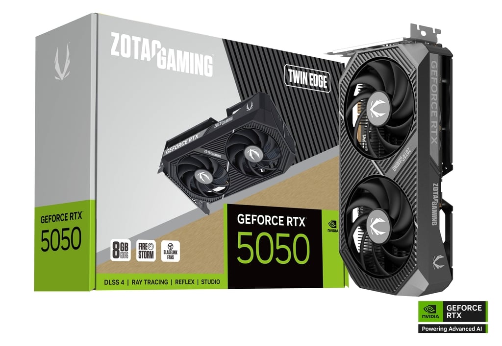 כרטיס מסך Zotac GeForce RTX 5050 8G Twin Edge