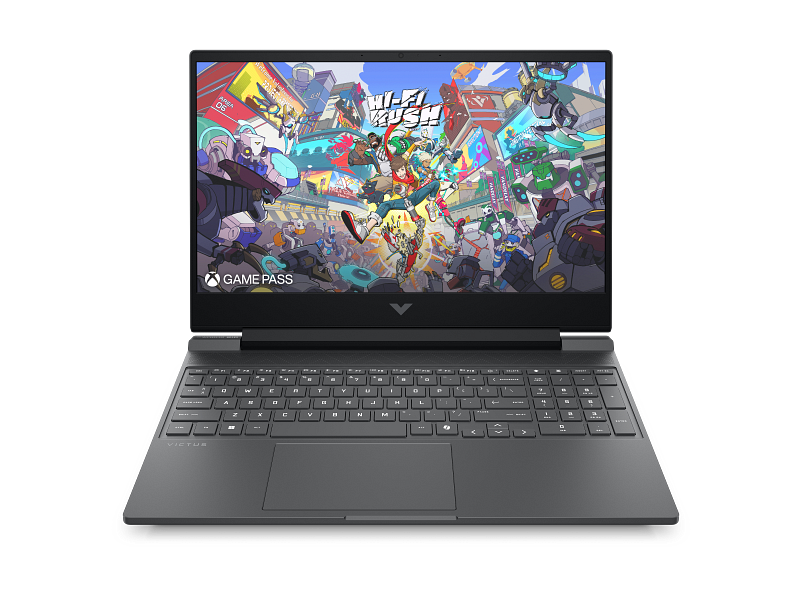 מחשב נייד HP VICTUS 15-fb3001nj 15.6'' Ryzen 7 7445HS/8G/512GB/4050-6G