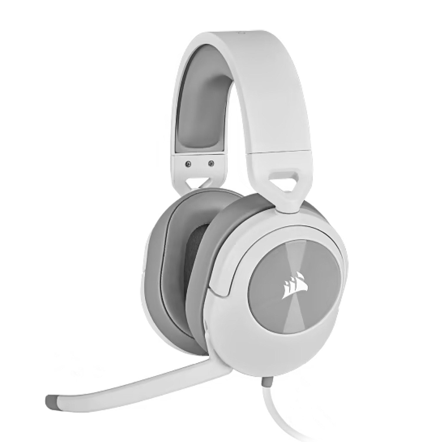 אוזניות גיימינג בבצע לבן Corsair HS55 STEREO White