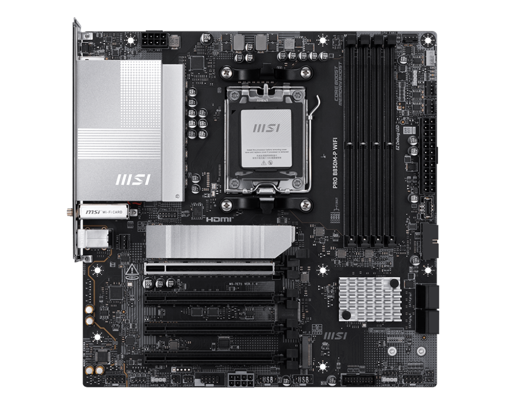לוח אם MSI PRO B850M-P WIFI