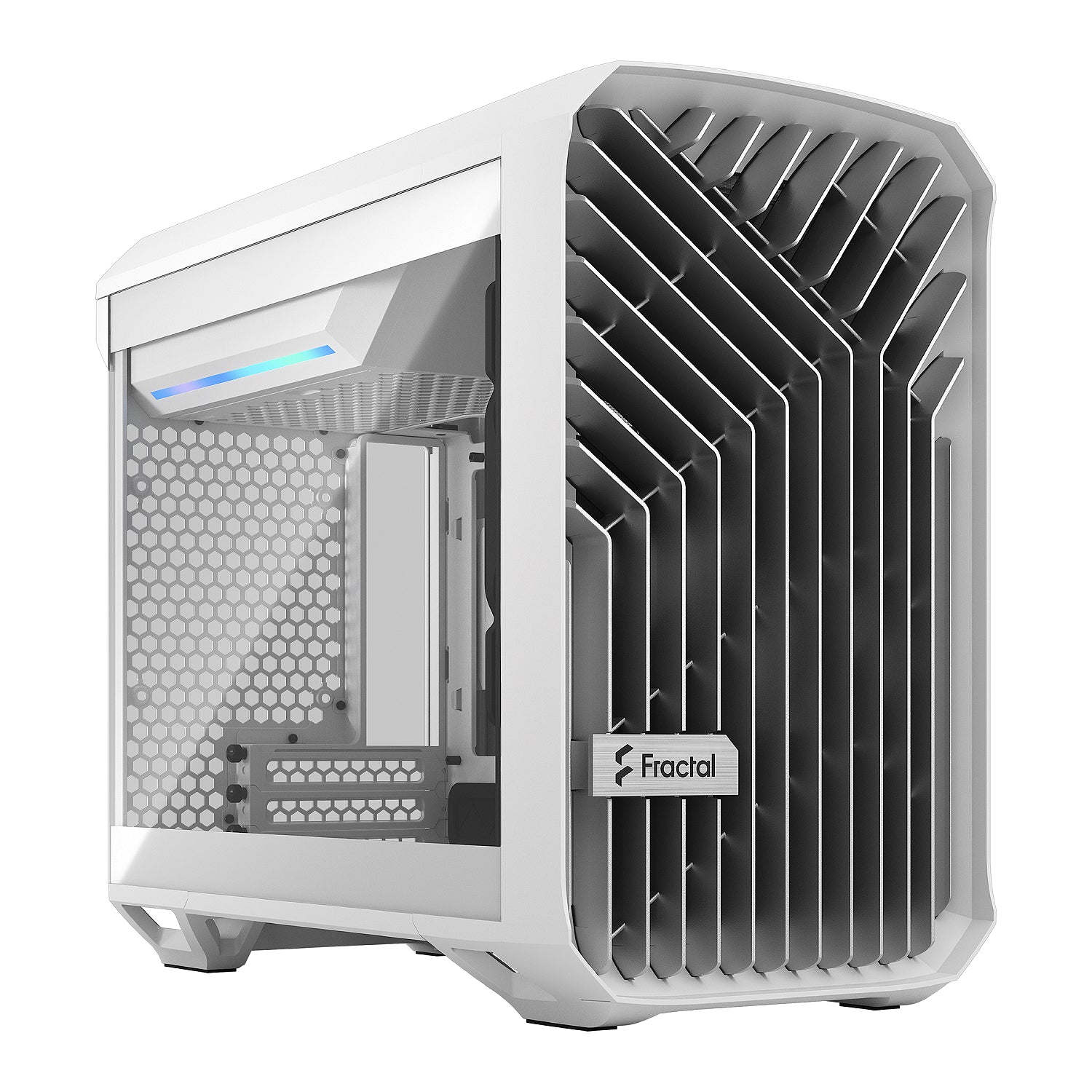 מארז לבן Fractal Design Torrent Nano White Clear