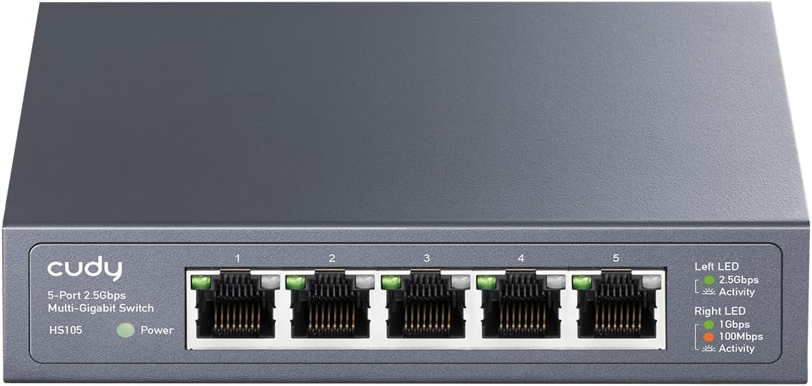 מתג Cudy 5-Port 2.5Gbit