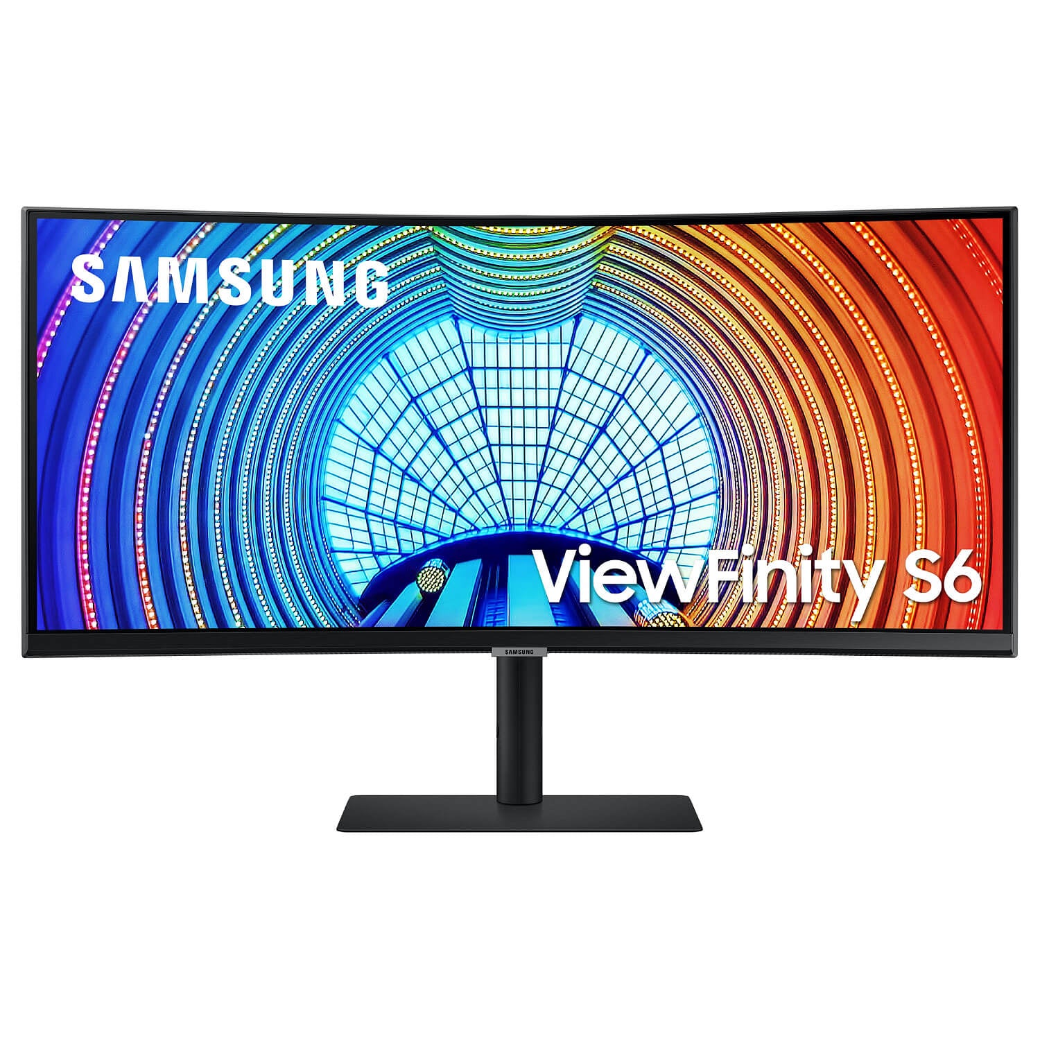 מסך קעור Samsung 34" ViewFinity S6 VA WQHD 100Hz