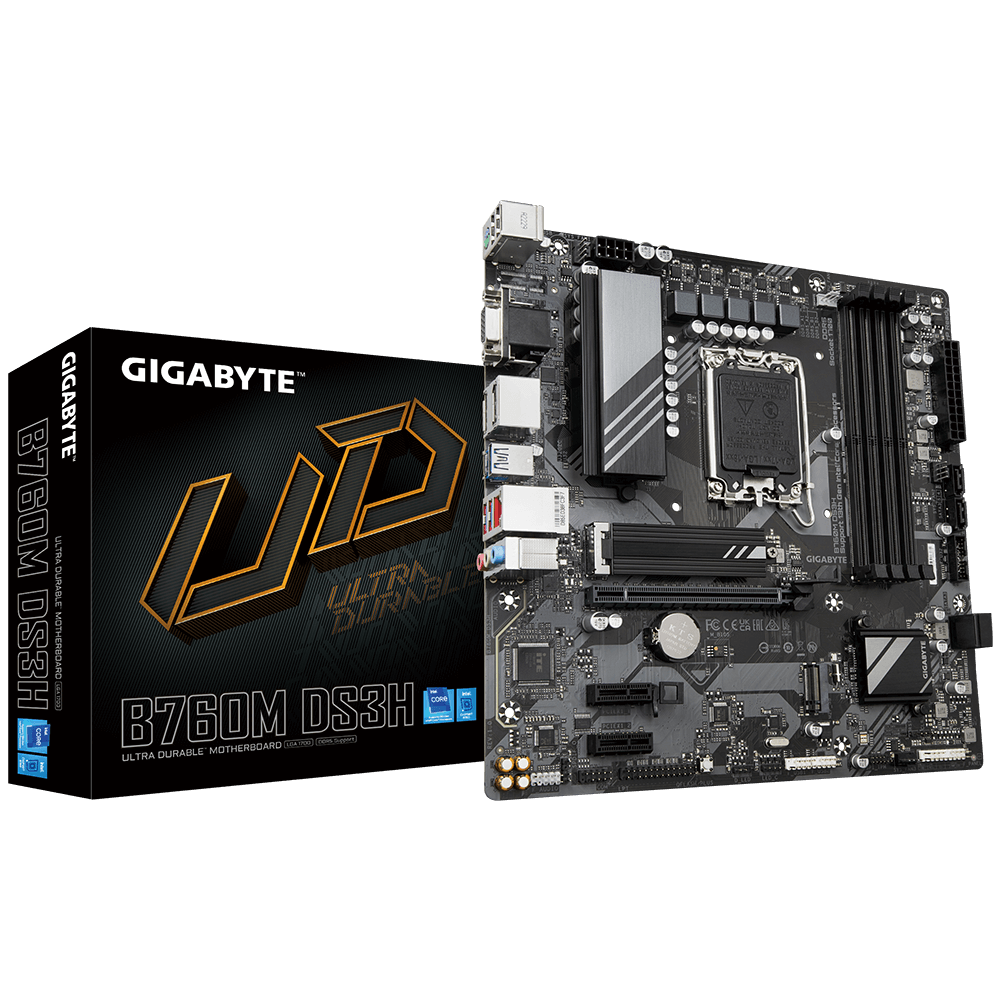 לוח אם Gigabyte B760M DS3H DDR5