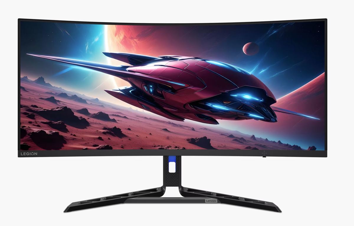 מסך גיימינג Lenovo Legion R34w-30 34'' Ultra-Wide 2K-WQHD VA 180Hz 0.5MS 3Y