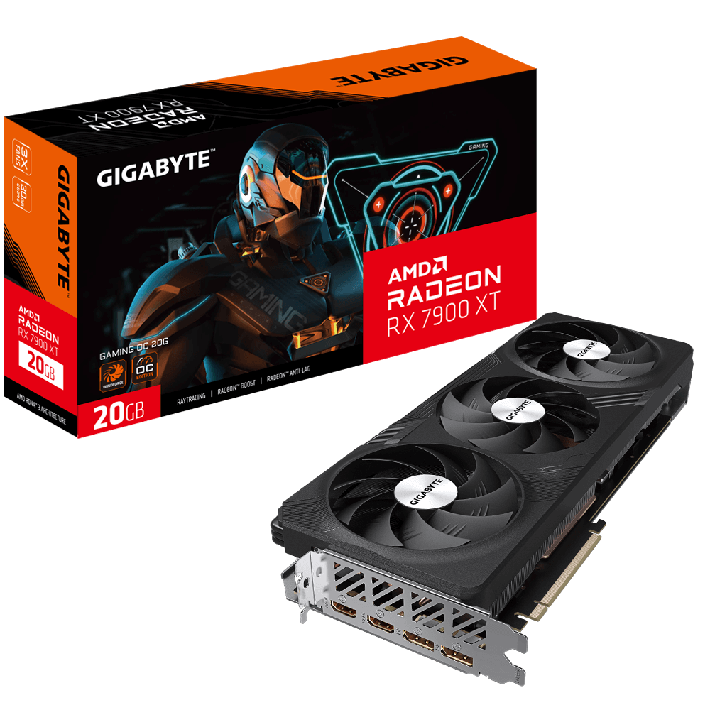 כרטיס מסך Gigabyte Radeon RX 7900 XT 20GB Gaming