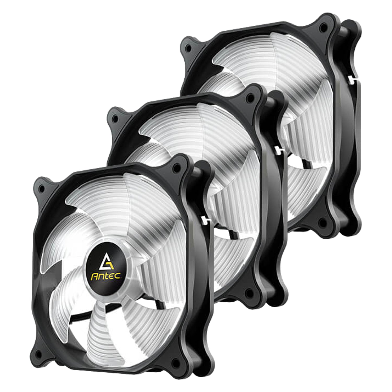 ערכת מאווררים למארז Antec F14 Racing x3 Fans 140mm