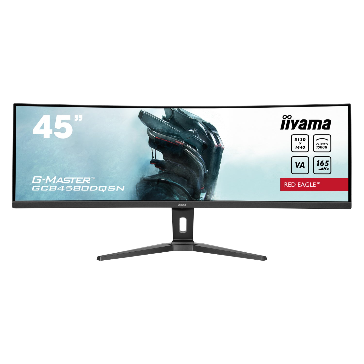 מסך גיימינג קעור IIYAMA G-Master 45" Ultra-Wide VA Dual 2K UWQHD 165Hz 0.8ms