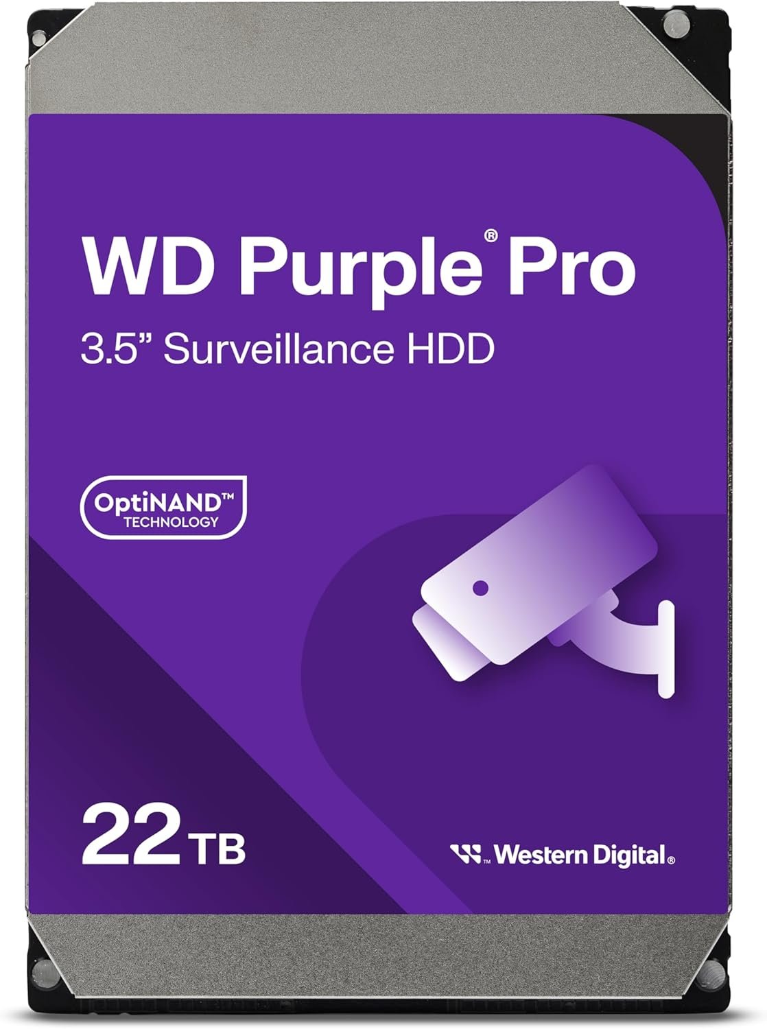 דיסק קשיח WesternDigital 22TB Purple Pro Survailance 7200 RPM