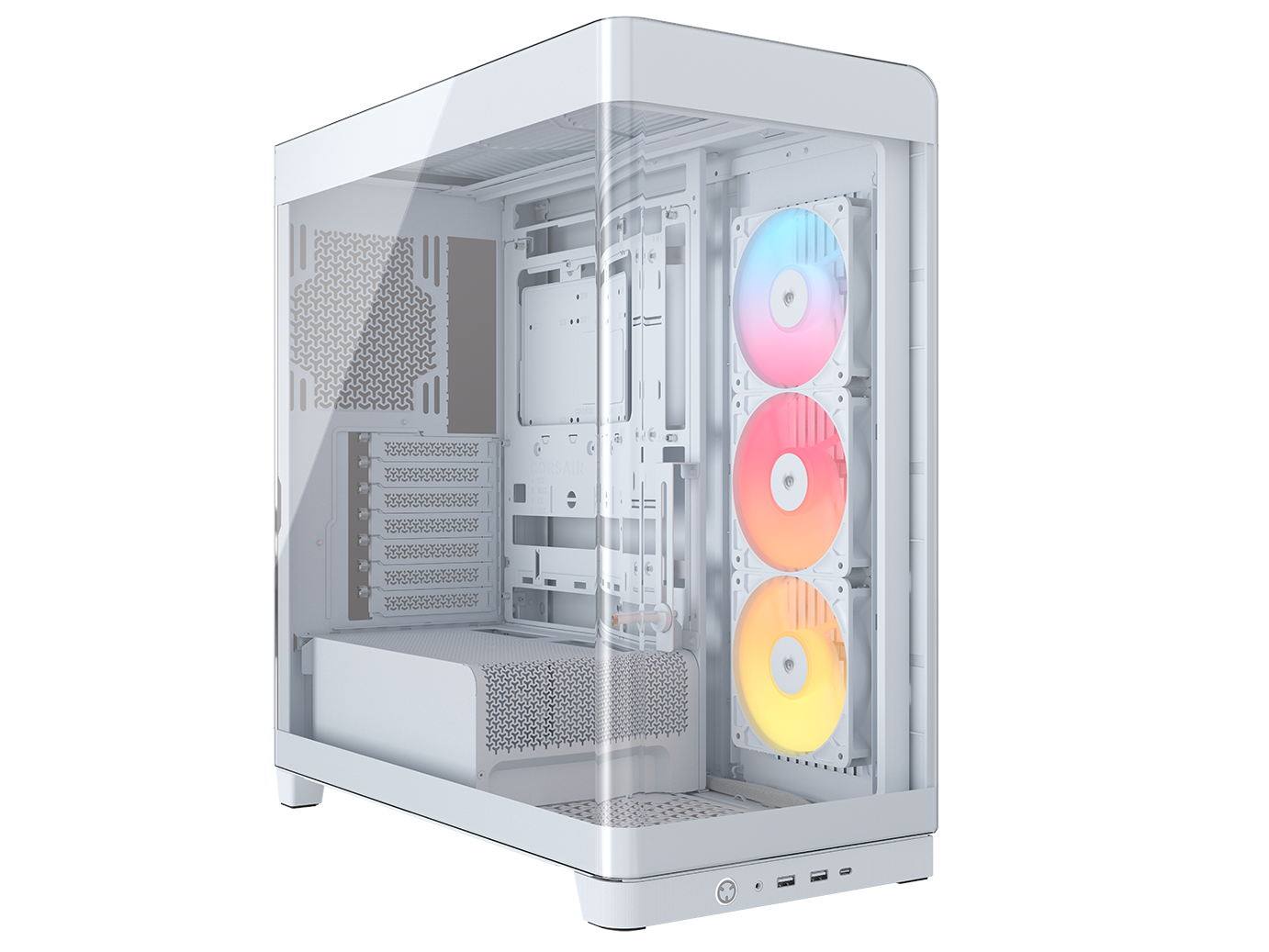 מארז לבן Corsair FRAME 4500X E-ATX