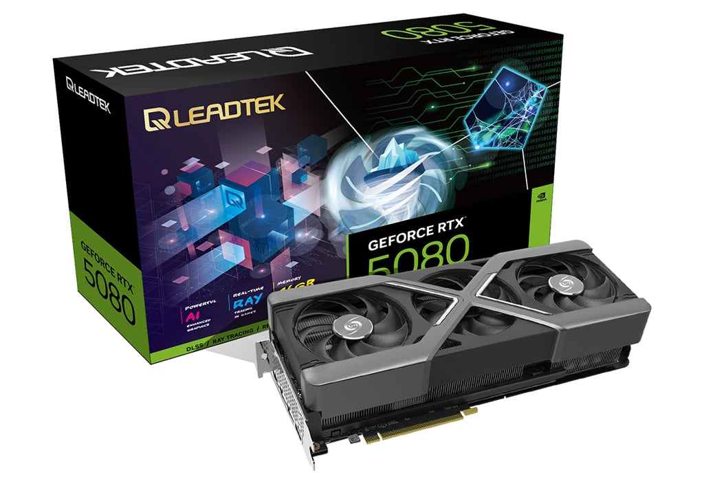 כרטיס מסך Leadtek WinFast Hurricane GeForce RTX 5080 16G