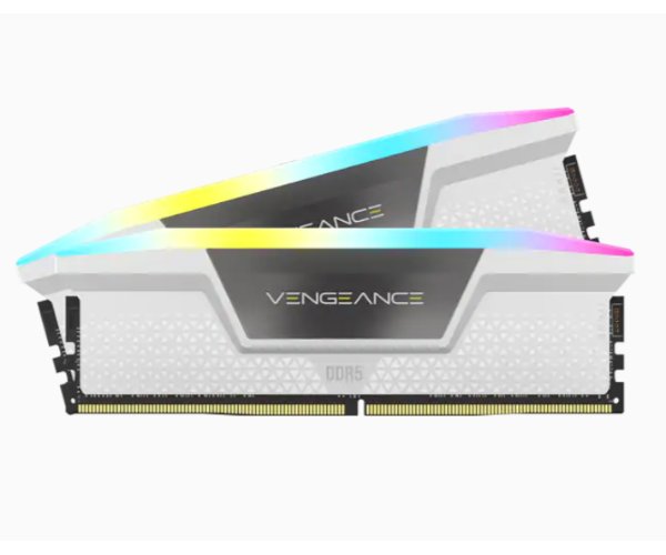 זיכרון לנייח Corsair Vengeance RGB White 32GB DDR5 5600Mhz