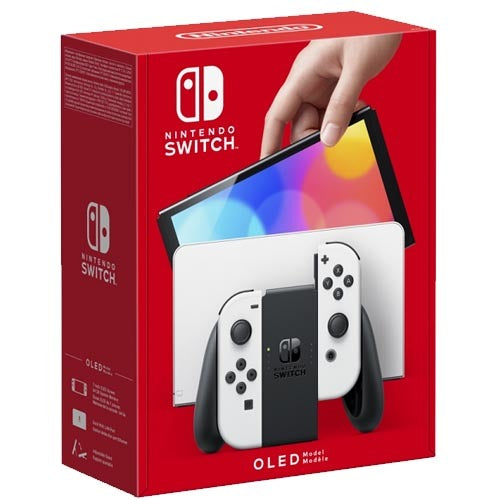 קונסולה ניידת Nintendo Switch OLED White