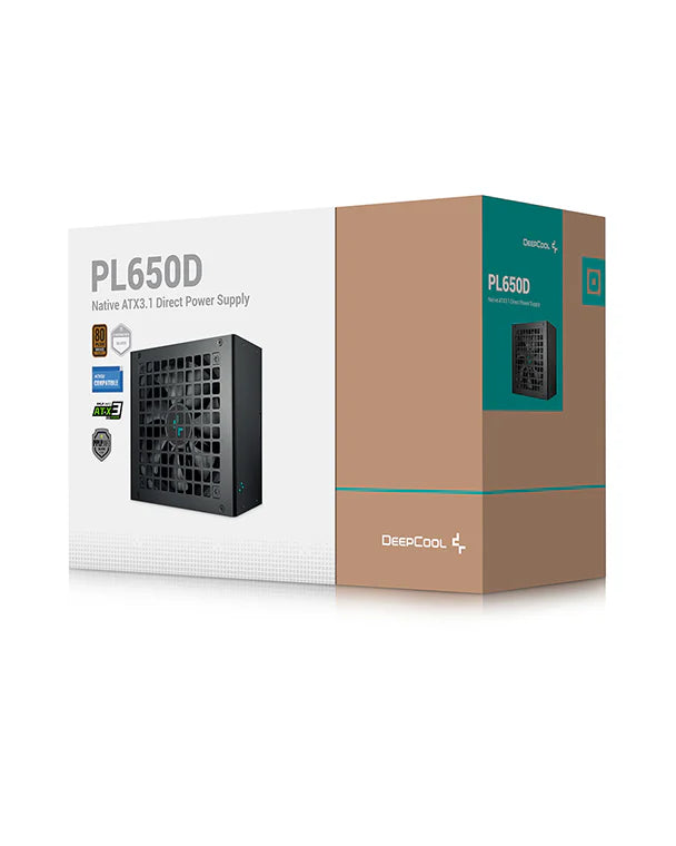 ספק כוח DeepCool PL650D 650W 80+ Bronze
