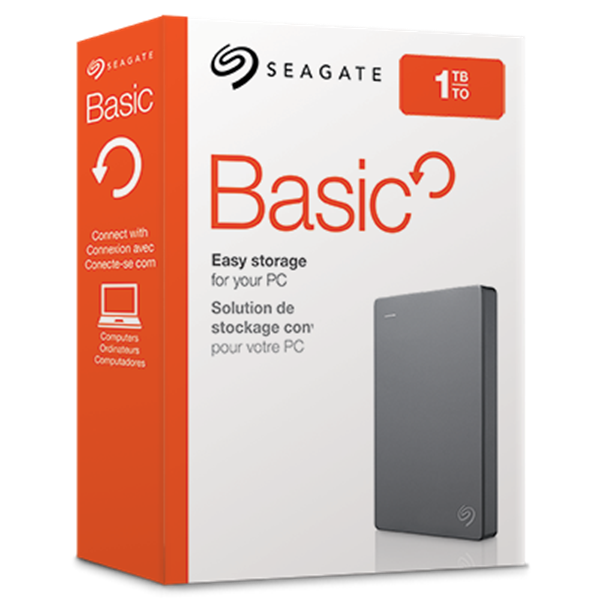 דיסק חיצוני Seagate Basic 1TB HDD