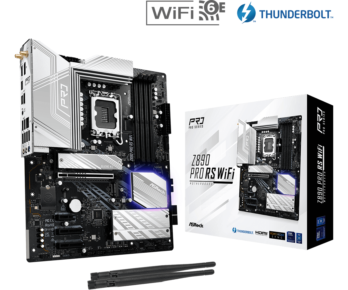 לוח אם ASRock Z890 Pro RS Wi-Fi