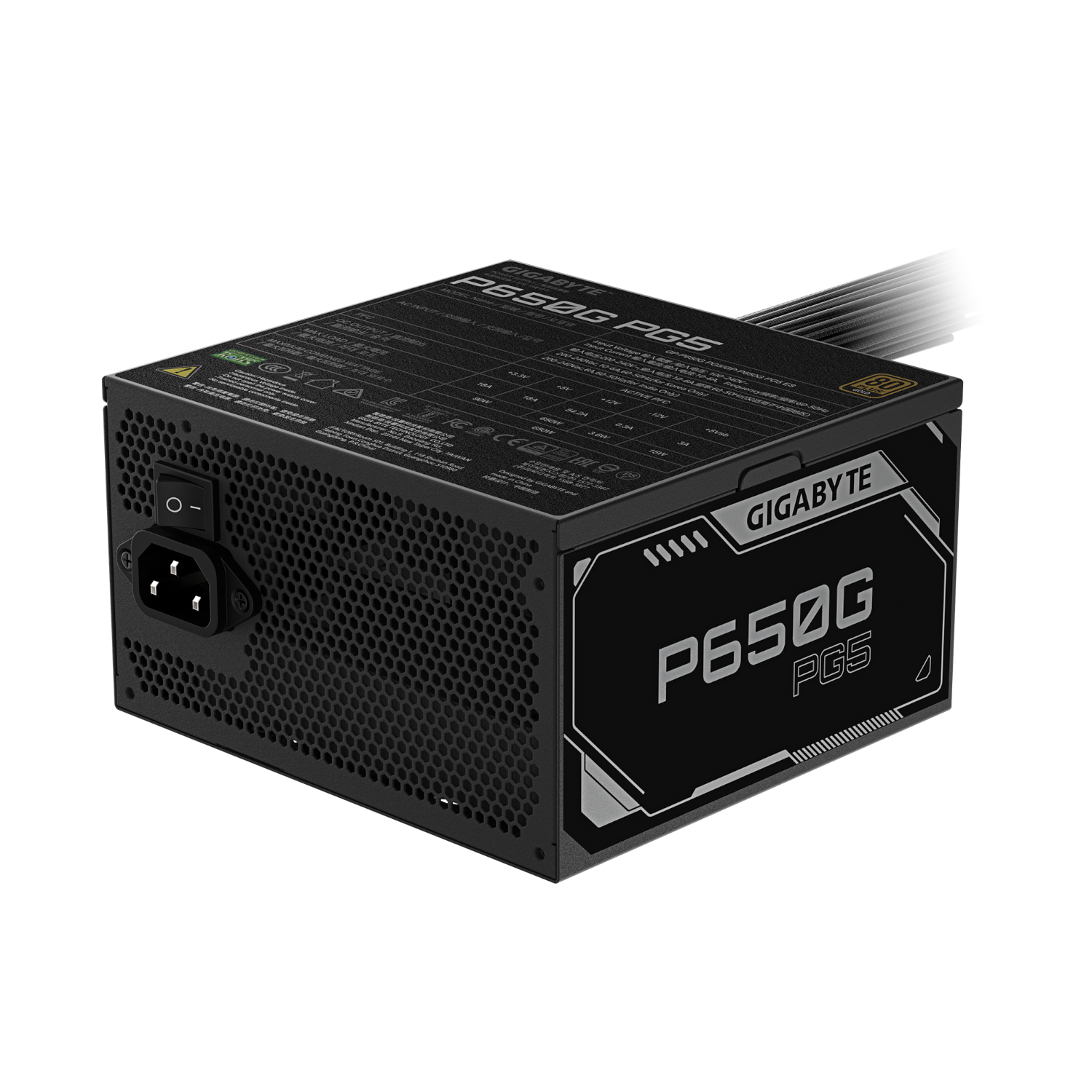 ספק כוח Gigabyte P650G 650W Gold