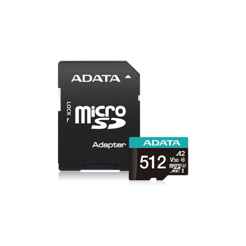 כרטיס זיכרון ADATA Premier Pro 512GB Ultra SDXC