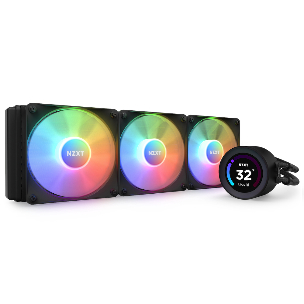 קירור נוזלי NZXT Kraken Elite LCD RGB 360mm