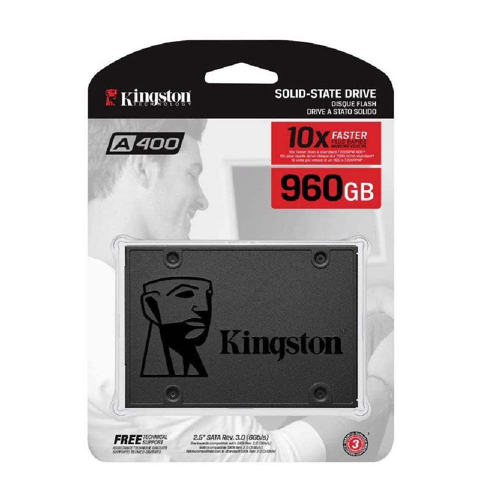 דיסק Kingston A400 960GB SATA SSD