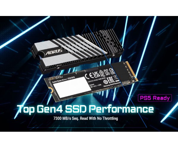 דיסק Gigabyte AORUS 7300 2TB M.2 NVMe PCle