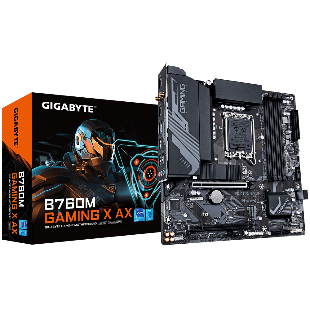 לוח אם Gigabyte B760M GAMING X AX 1.1