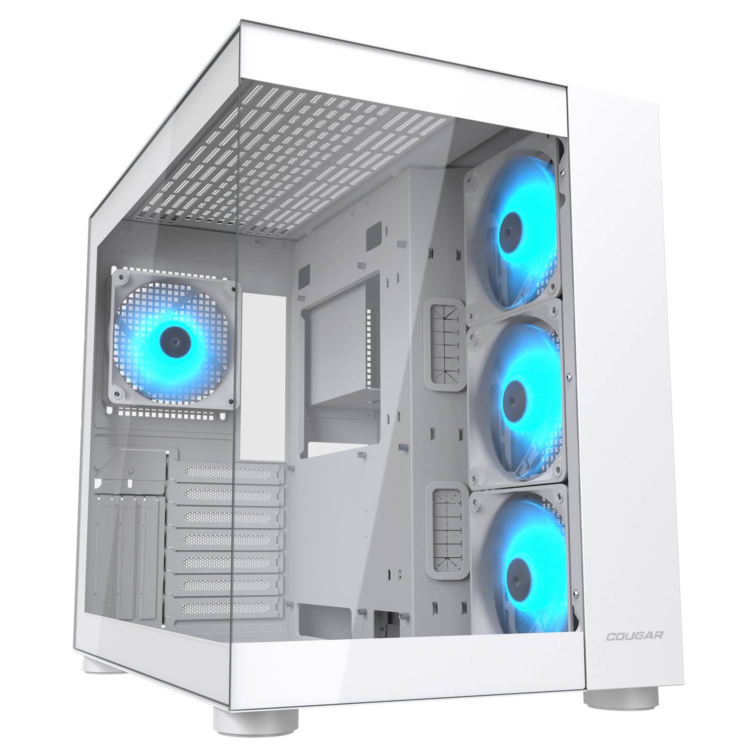 מארז לבן Cougar FV150 Mid Tower ARGB