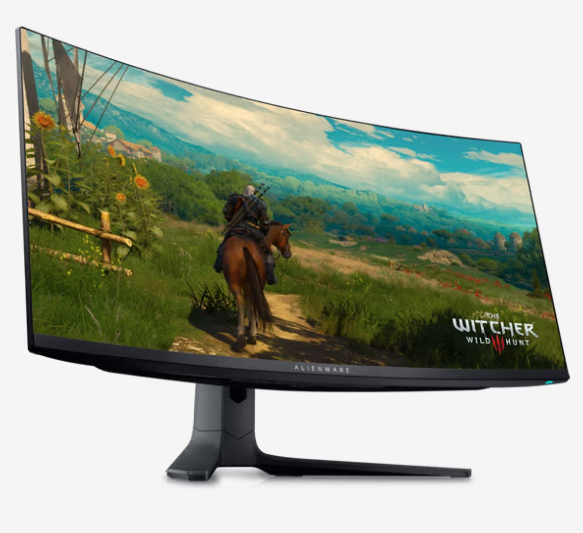 מסך גיימינג קעור Dell Alienware 34'' AW3423DWF FHD QD-OLED 165Hz 0.5ms