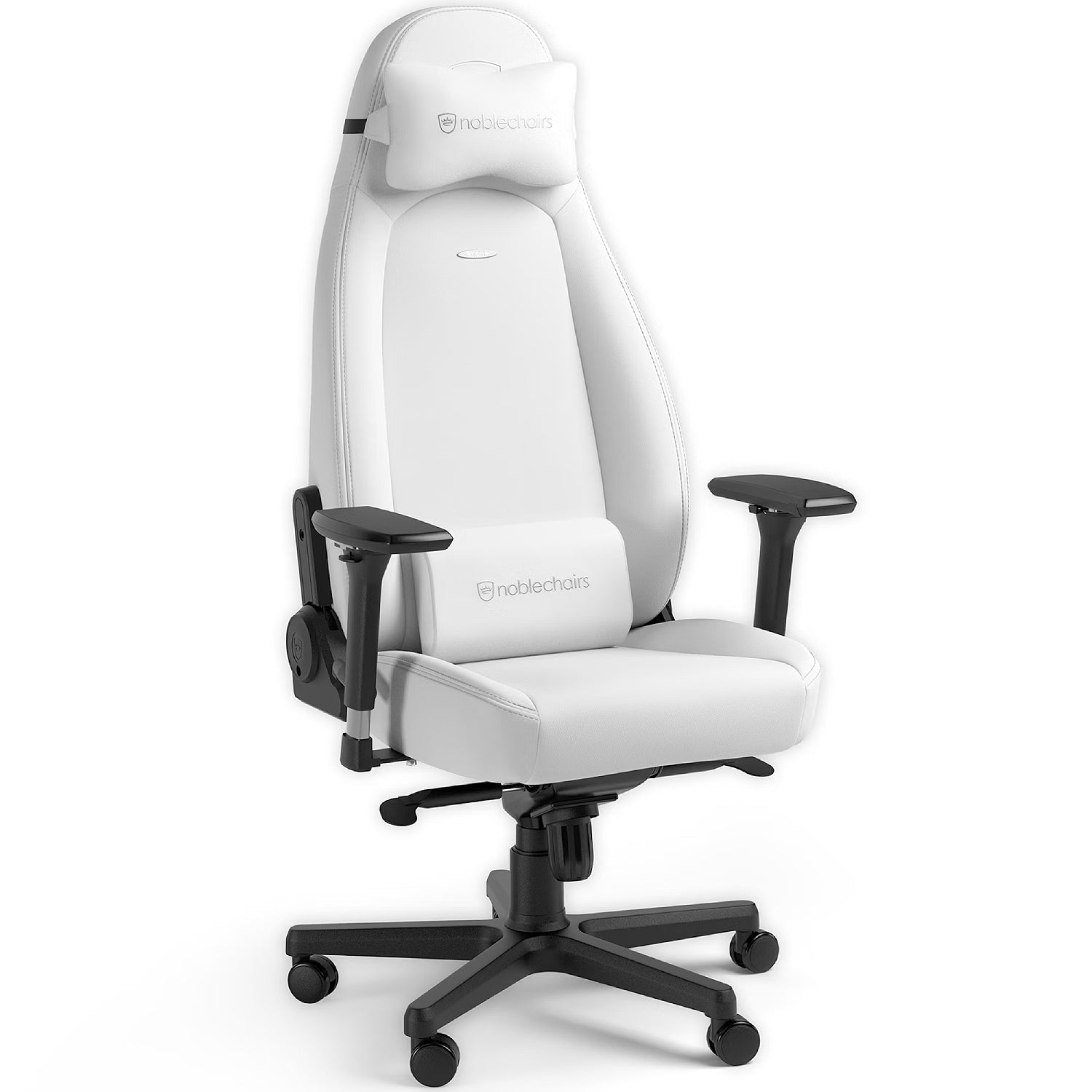 כיסא גיימינג לבן Noblechairs ICON White Edition