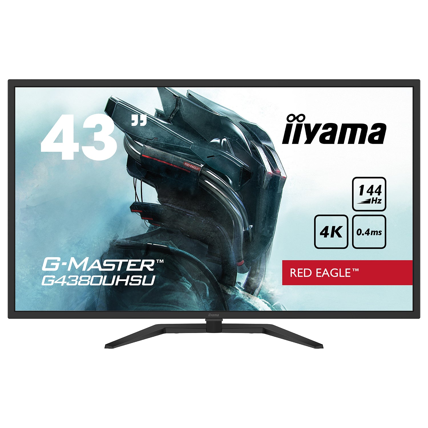 מסך גיימינג IIYAMA G-Master 43" VA 4K UHD 144Hz 0.4ms