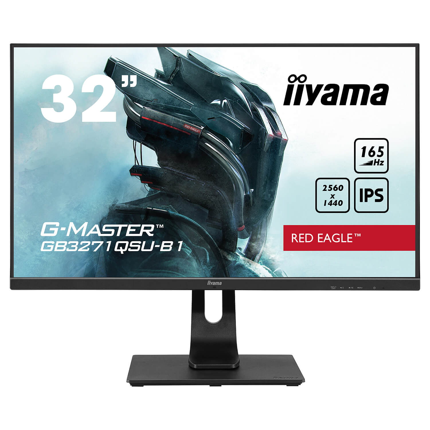 מסך גיימינג IIYAMA G-Master 32" IPS 2K WQHD 165Hz 1ms