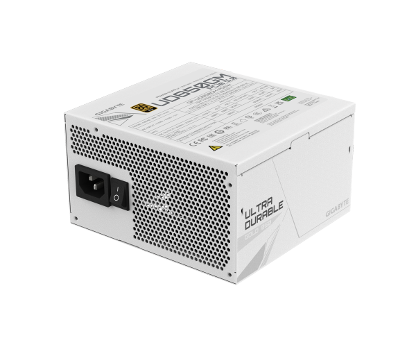 ספק כוח לבן Gigabyte UD850GM PG5 V2 ICE 850W 80+ Gold