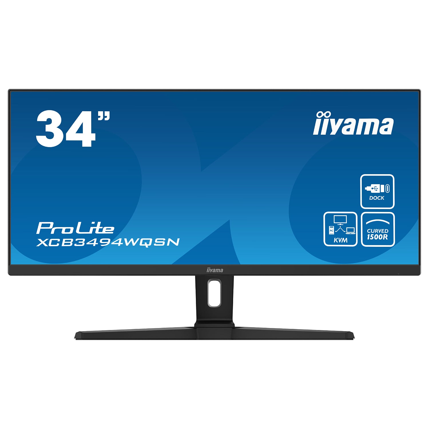 מסך קעור IIYAMA 34" ProLite VA 2K UWQHD 120Hz