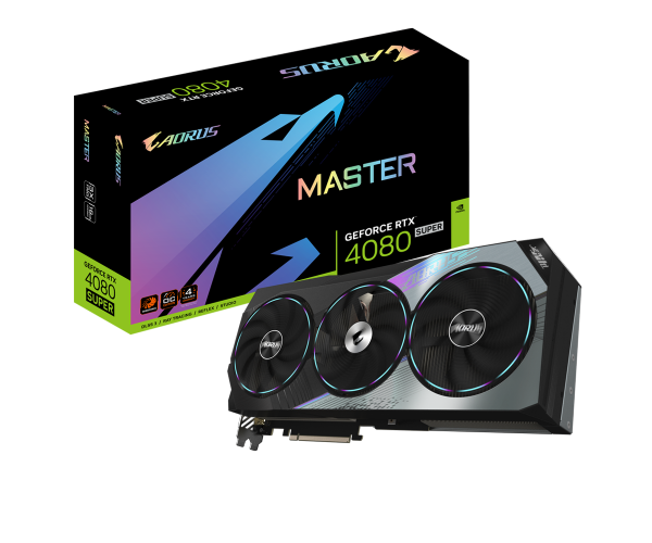 כרטיס מסך Gigabyte Aorus Master GeForce RTX 4080 SUPER 16GB