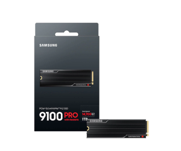 דיסק Samsung 9100 PRO 1TB M.2 NVMe PCle Heatsink