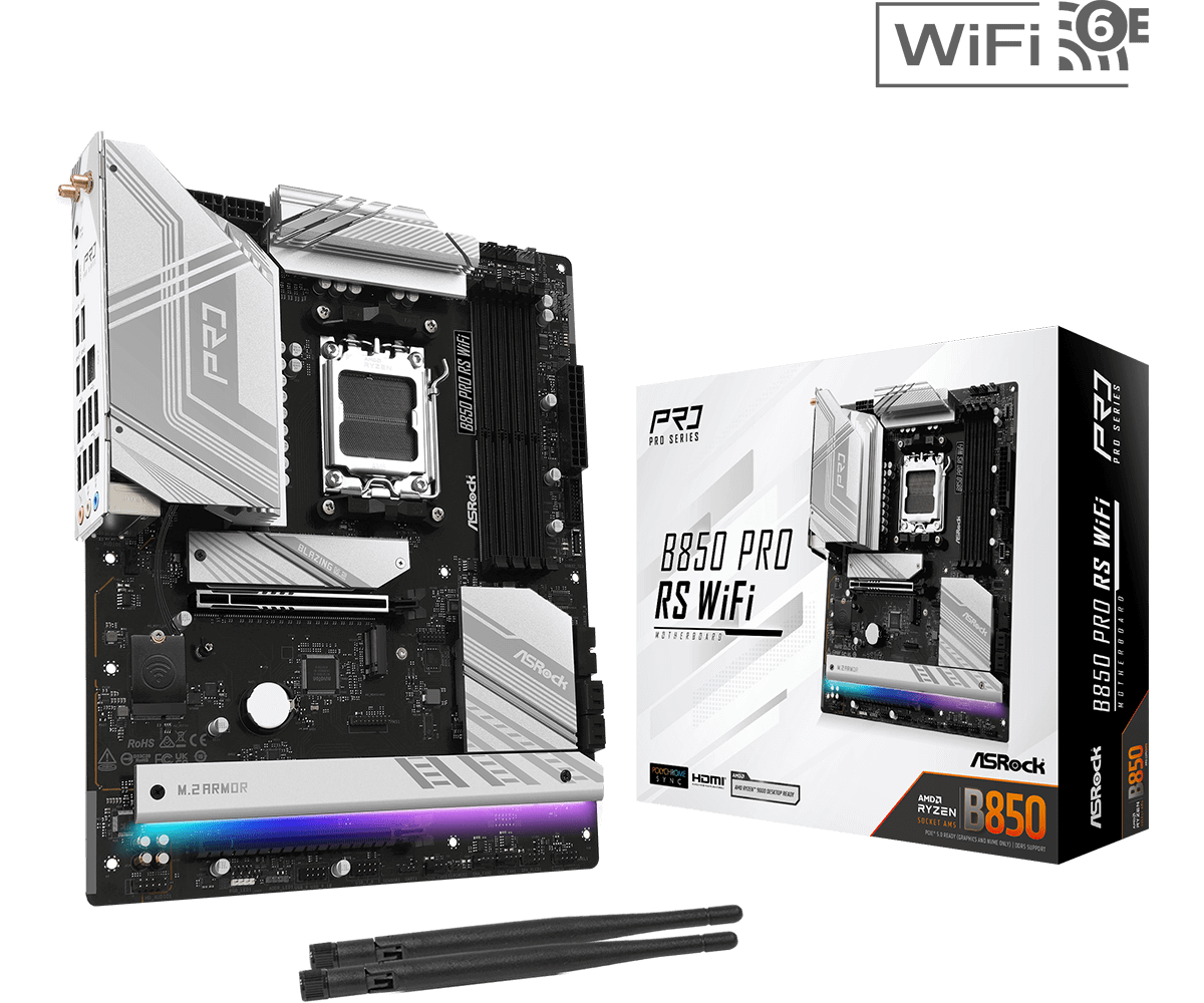 לוח אם ASRock B850 Pro RS WiFi