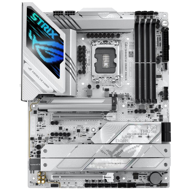 לוח אם לבן ASUS ROG STRIX Z890-A GAMING WIFI 7