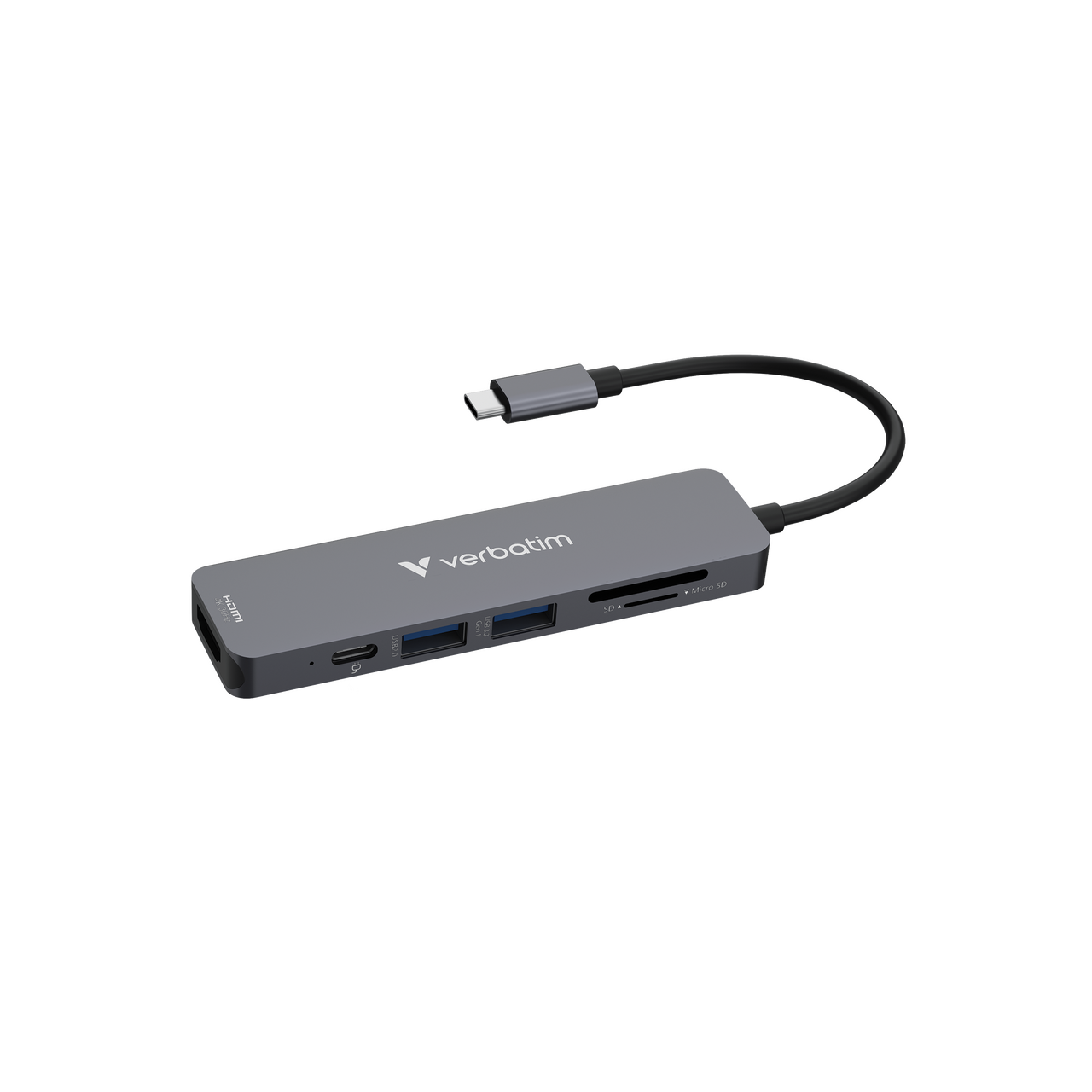 תחנת עגינה Verbatim Essentials USB HDMI SD Card