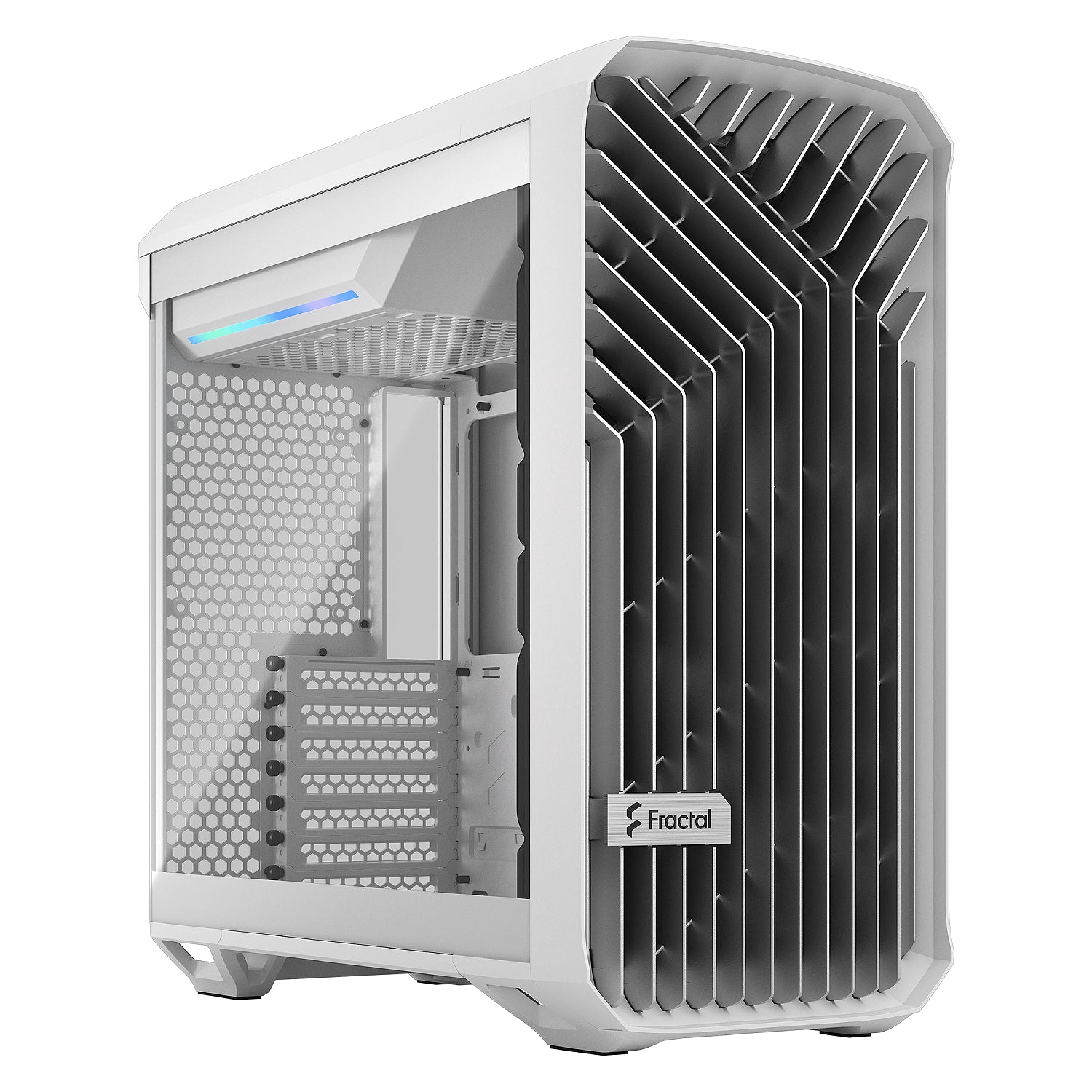 מארז לבן Fractal Design Torrent Compact White Clear