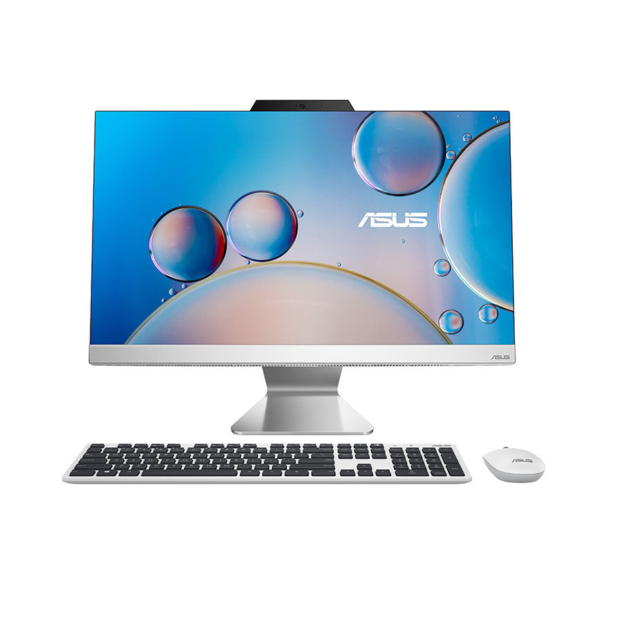 מחשב נייח לבן ASUS A3402WVA All-in-One 23.8'' i5-120U/16G/512GB/Touch/11H