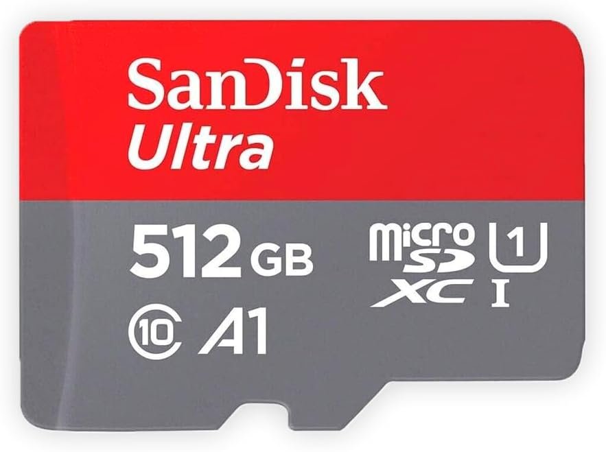 כרטיס זיכרון SanDisk 512GB Ultra SDXC
