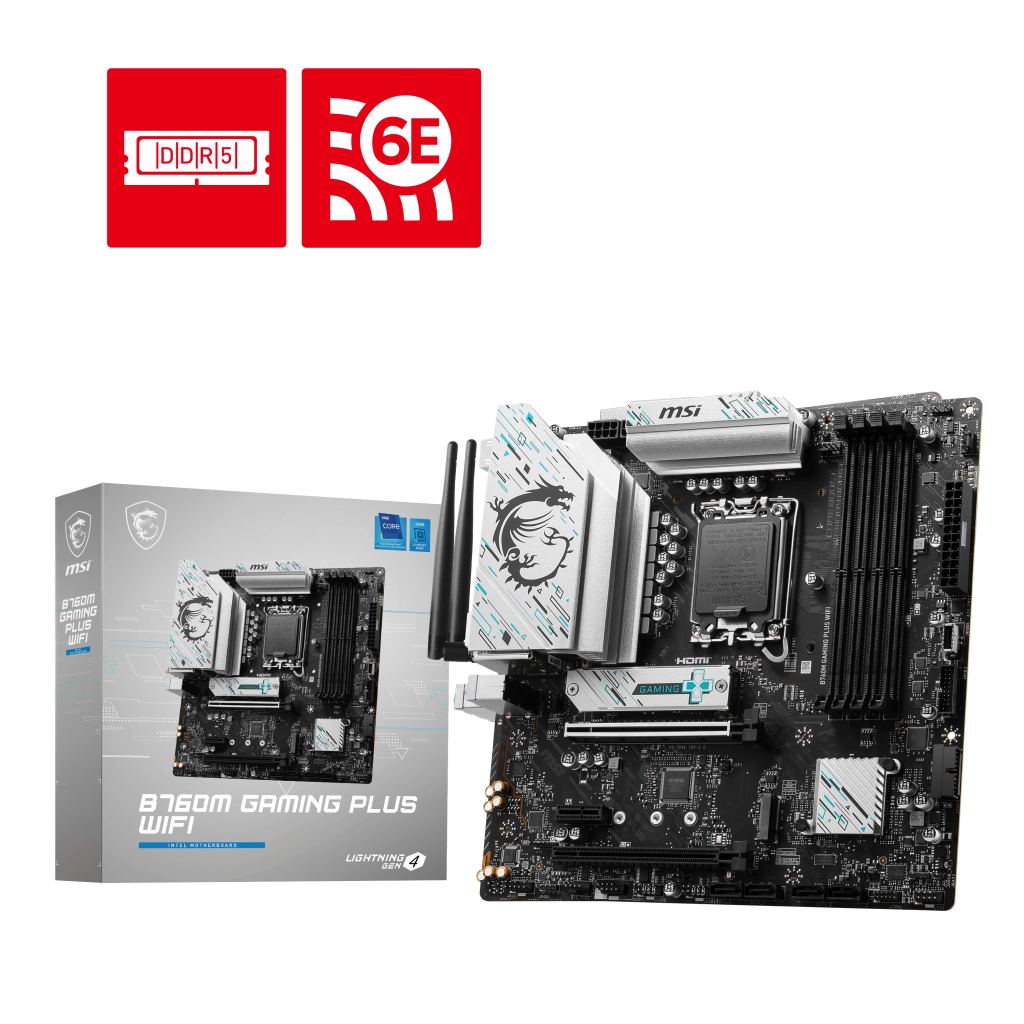 לוח אם MSI B760M GAMING PLUS WIFI