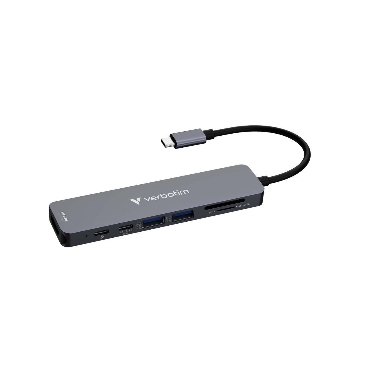 תחנת עגינה Verbatim Essentials PD USB HDMI SD Card