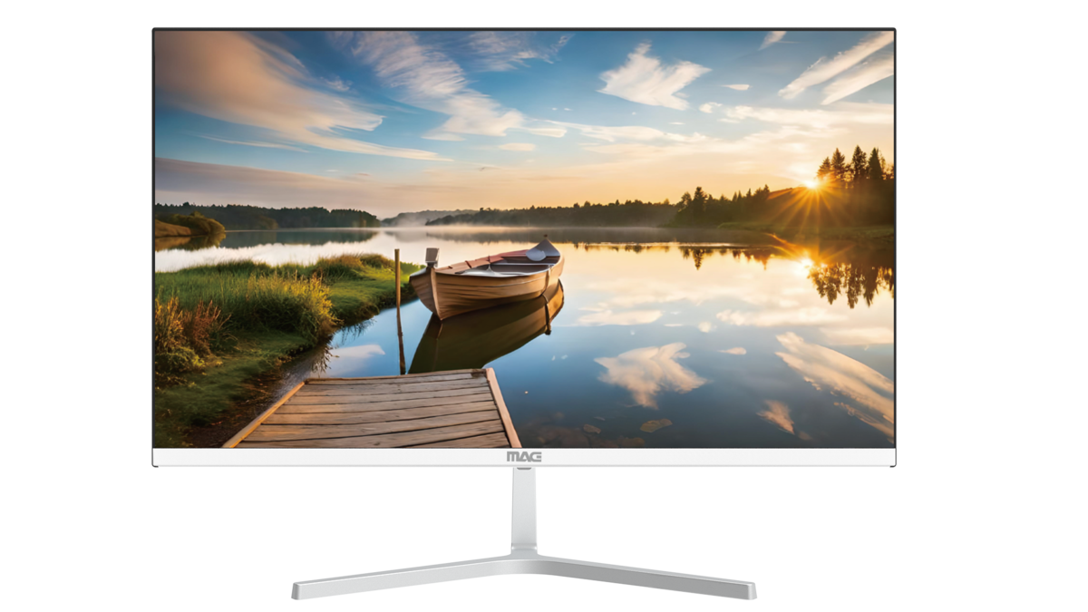 מסך לבן MAG D24F100SW 24'' IPS FHD 100Hz VGA HDMI SPK 3Y-OS