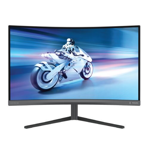 מסך גיימינג קעור Philips Evnia 27'' 2K QHD VA 240Hz 0.5ms