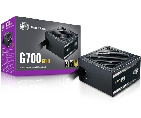 ספק כוח CoolerMaster G700 Gold 80+ 120MM