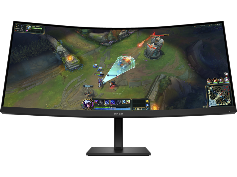 מסך גיימינג קעור HP Omen 34c 34" VA 2K WQHD 180Hz 1ms