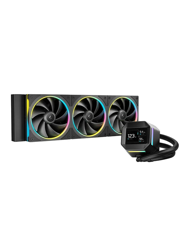 קירור נוזלי DeepCool LM360 360mm ARGB LCD